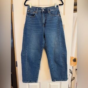 Pistola Eli High Rise Arched Leg Jeans | Augustus Wash | Size 27